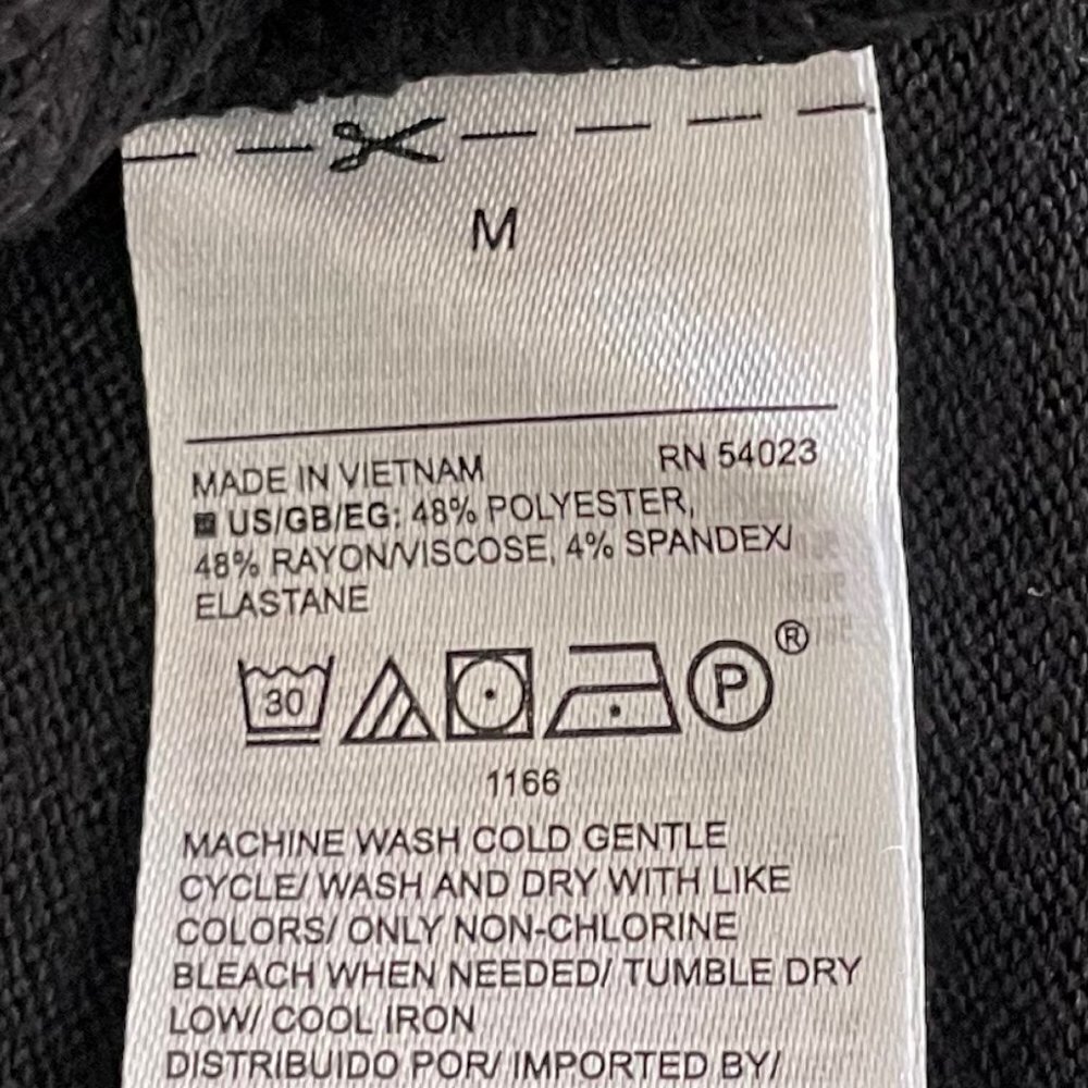 NEW GAP Maternity Lightweight Sleeveless Knit Sweater Black Size M - Picture 7 of 7